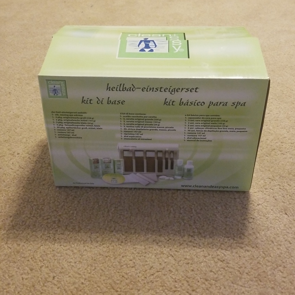 Clean + Easy Roll on Waxing Kit